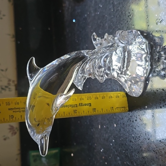 HOST PICK. Vintage. Princess House 24% Lead Crystal  Wonders of the Wild Dolphin - Picture 2 of 7